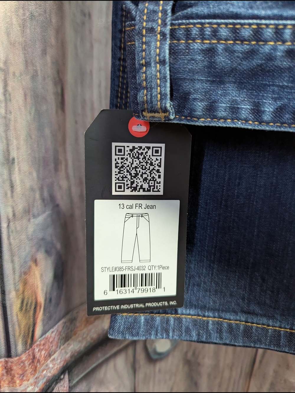 Protection 13 Cal FR Jean - Dark Blue Men’s Flame-Resistant Jeans